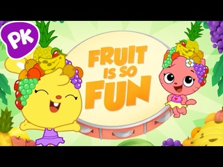 Fruit Is So Fun! I Love to Learn: Music for kids, songs for kids about eating right, healthy foods