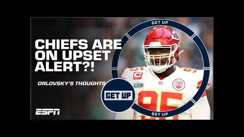 Dan Orlovsky thinks the Chiefs are on UPSET ALERT with or without Chris Jones, Get