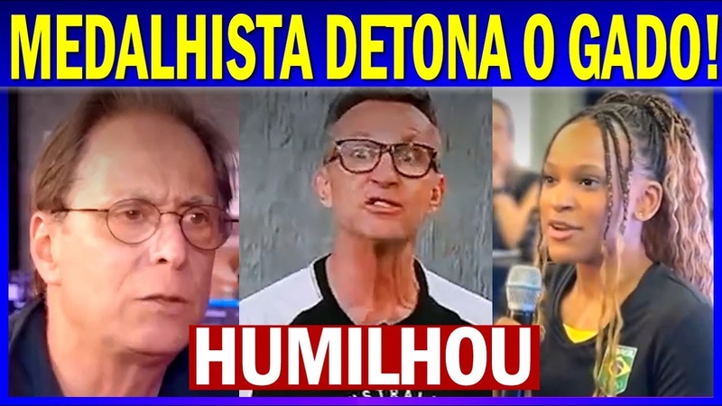 Rebeca Andrade DETONA e ENALTECE o bolsa atleta Craque Neto MASSACRA Pablo