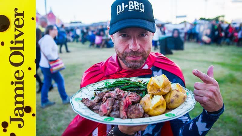 Bavette Steak Green Beans, DJ BBQ, Real Time
