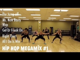 Hip Hop MegaMix #1 - Dance Fitness - Hip Hop Cardio Zumba Choreography