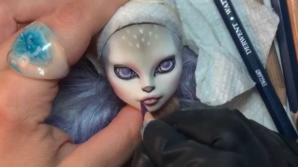 Monster high OOAK Fawn start to finish