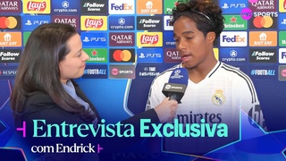 ENDRICK FALA SOBRE APELIDO BOBBY, CELEBRA PRIMEIRO GOL NA CHAMPIONS E ELOGIA ELENCO DO REAL