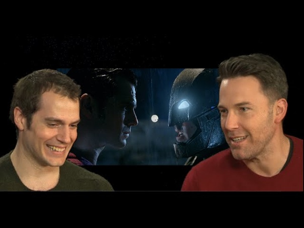 Ben Affleck, Henry Cavill on Batman v