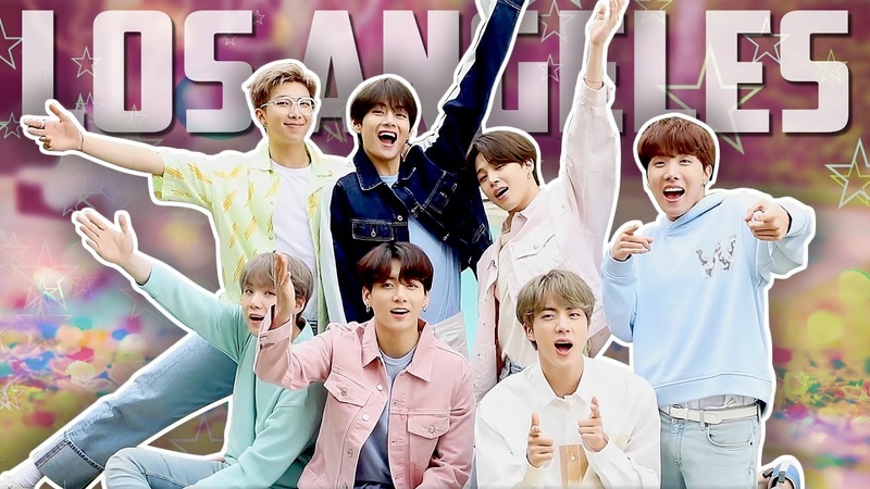 RU Фотосессия BTS в Лос Анджелесе, BTS in Los Angeles русская озвучка