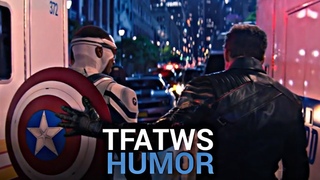 the falcon and the winter soldier humor | i don't fly man, that's your thing episode 6