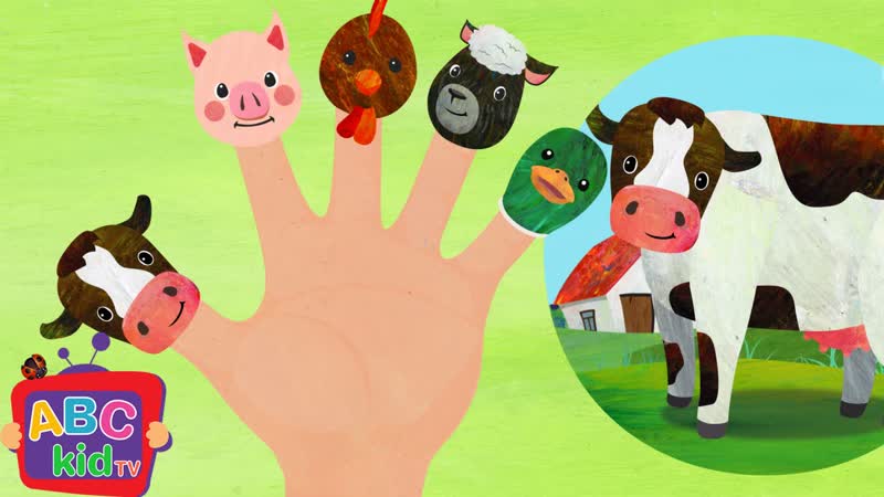 Finger Family Farm Animals, Co Comelon Nursery Rhymes Kids