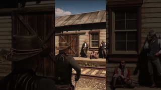 Rdr2 Arthur's brutal quickdraw. No Deadeye #shorts #rdr2 #reddeadredemtion2 #rdr2mods