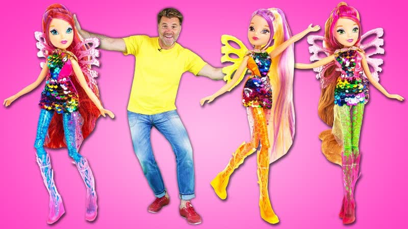 Клуб Винкс ( Winx ) в Шоу Play Рой Секретные миры феи КУКЛЫ ВИНКС