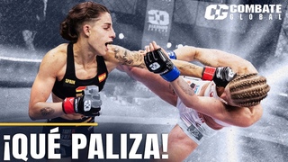 PALIZA ATERRADORA! | Jacklyn Maclean vs Blanca Medina | Combate Global #38