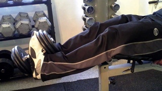 Dumbbell Leg Extensions