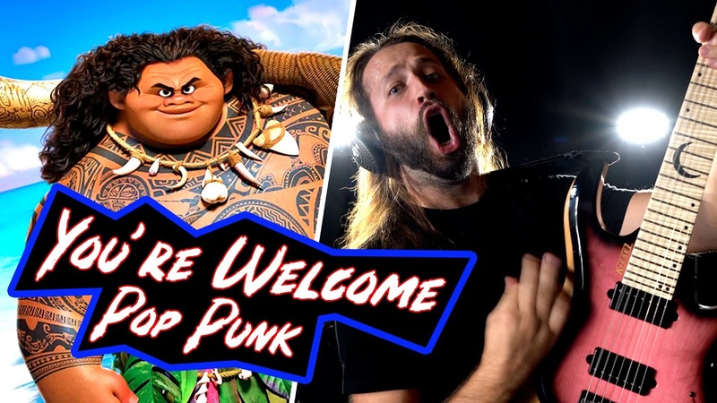 Youre Welcome Moana ( Rock Disney cover by Jonathan Young, Caleb Hyles David Michael Frank