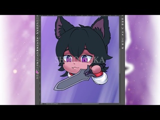 Keith and Lance Time lapse Voltron Speed paint Fan art chibi cute