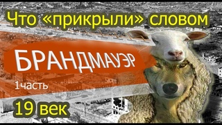 Что прикрыли словом БРАНДМАУЭР Свидетели ядерной войны. 19 век. 1 часть.