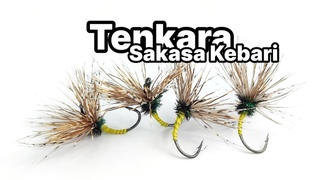 Fly tying Sakasa Kebari Deer Hair.