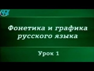 Русский язык. Урок 1. Графика и орфография. Принципы русской орфографии