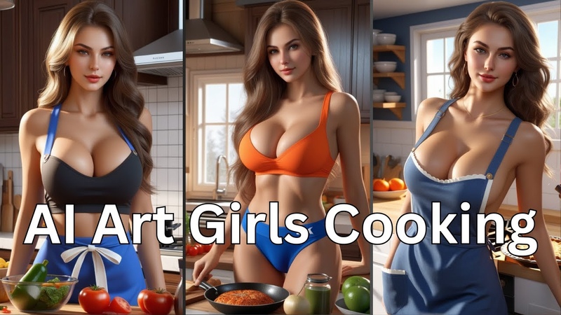 AI Art Look Book Hot Girls in the