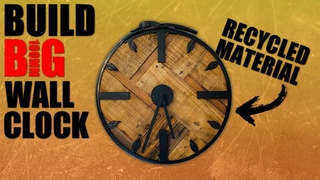 How to Build a Wall Clock Using Only Recycled Materials