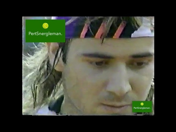 FULL VERSION 1991 Courier vs Agassi French Open Roland
