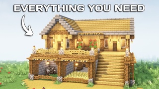 Minecraft: The Ultimate Survival House Tutorial