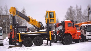 Бурильно-крановая установка TECSIL D700 на базе КамАЗ 43118