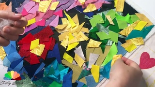 A new idea of   what to make from small scraps of fabric  DIY master class