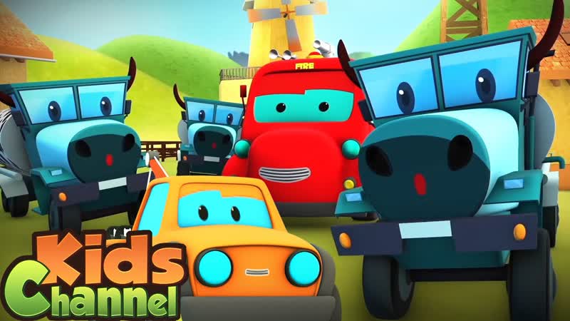 Road Rangers Had A Farm, Road Rangers Cartoon Videos, Nursery Rhymes Kids