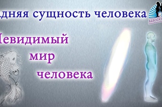 Задняя сущность человека. Невидимый мир человека. Из 15-го выпуска программы “Вдвоём наедине“