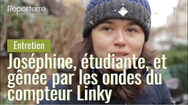 Joséphine, étudiante en mathématiques, est fortement gênée par les ondes du compteur