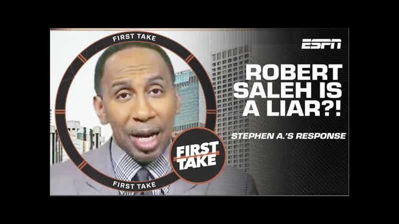 Stephen A. calls out Robert Saleh FOR LYING about Zach Wilson , First