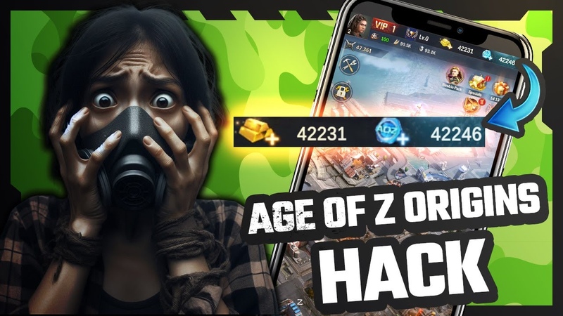 Age of Z Origins HACK, MOD How To Get Unlimited AOZ Coins Gold in Age of Z
