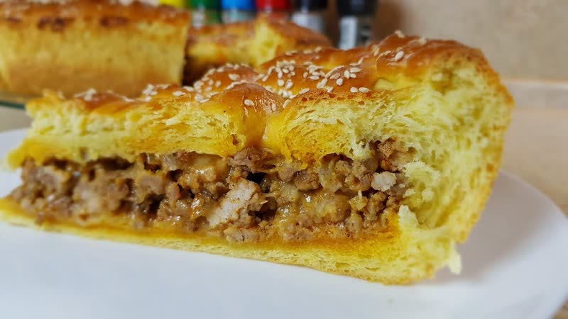 Пирог с МЯСОМ, бабушкин рецепт, цыганка готовит. Gipsy