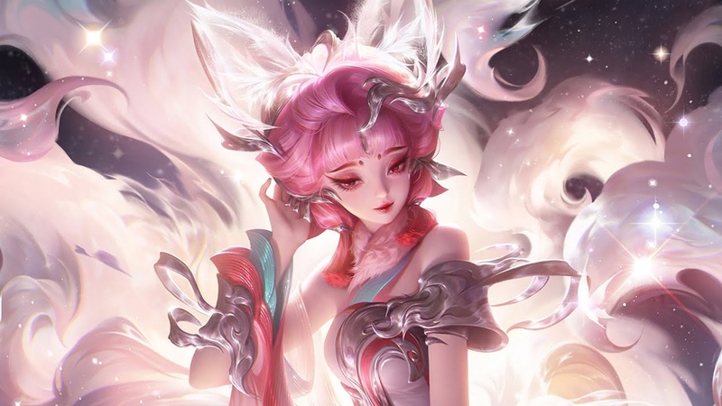 Digital Painting Daji Nine Tails Yuanyuan