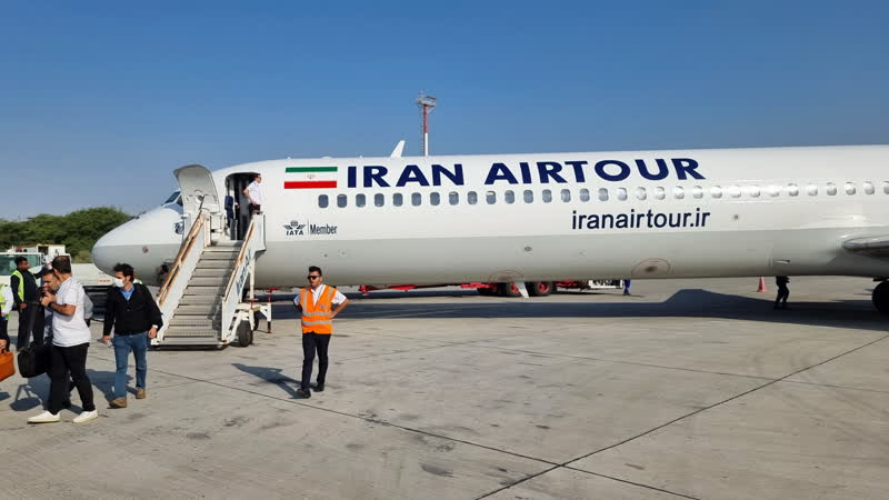 Mad Dog MD 82 а, к Iran Airtour, Рейс Тегеран Бендер