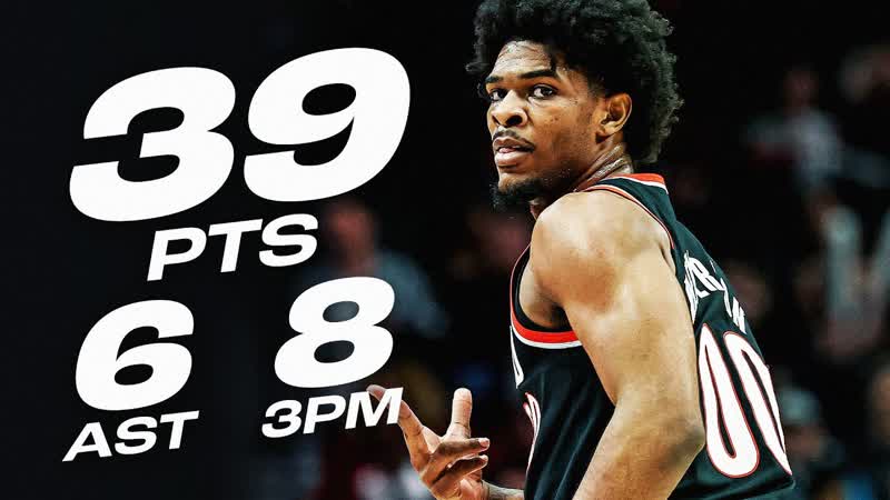Scoot Hendersons CAREER HIGH 39 PT Performance vs Nets , January 14,