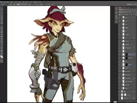 Paint an original alien