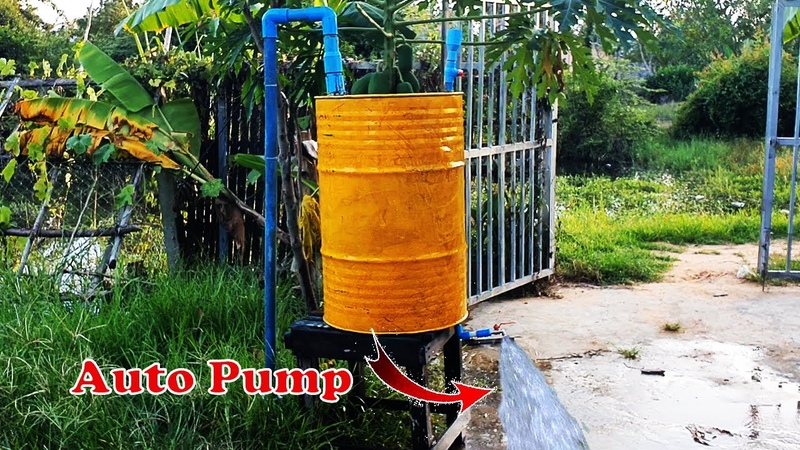 How To Make Free Energy Water Pump, Without Electricity, Non Stop water pump, Life Hack At