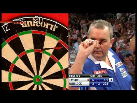 Phil Taylor vs Simon Whitlock 2010 PDC World Darts final (