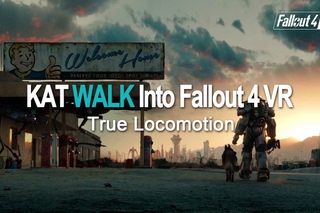 KAT WALK + Fallout 4 VR = Best VR experience!