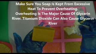 How To Prevent Glycerin Rivers In CP Soap | Causes  Of Glycerin Rivers Sweating In Cold Process Soap