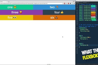 How Flexbox’s flex-basis and wrapping work together! - Tutorial 12 of 20 💪