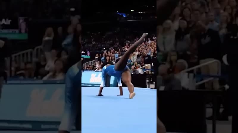 Chae Campbell, performed her freshman year routine for her Senior Night (via uclagymnastics,