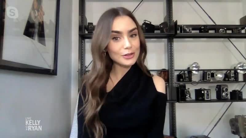 Лили в шоу В прямом эфире с Келли и