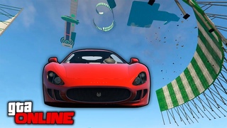 GTA ONLINE-НЕПРОХОДИМЫЙ СКИЛЛ-ТЕСТ НА XA-21! (ГТА 5 АВТОПАРКУР)