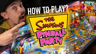 Обзор правил The Simpsons Pinball Party или просто пинбол Симпсоны и как в него играть