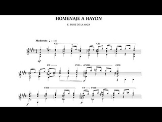 Eduardo Sainz de la Maza - Homenaje a Haydn
