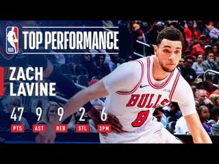 Zach LaVine Records A New Career-High 47 Points | March 1, 2019