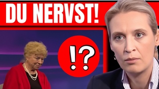 EKLAT!  OMA NERVT ALICE WEIDEL!  VIDEO KLAUT YOUTUBE GERADE SMTLICHE KLICKS!