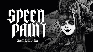 SPEEDPAINT | GOTHIC LOLITA | CHAINSAW | ORIGINAL CHARACTER