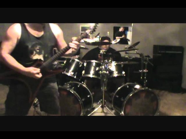 Atrocious Abnormality Steve shredding his new Blakhart Guitars Custom